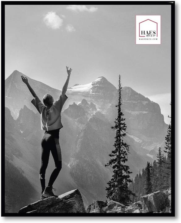 Produktbild Haes Deco Deco Kunststoff-Fotorahmen 40x50 cm EF7B Easy Frame Schwarz (40 x 50 cm)
