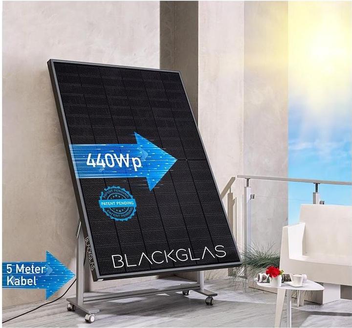 Actual product image Blackglas Solar system ECOelegancePRO 440Wp (440 W)