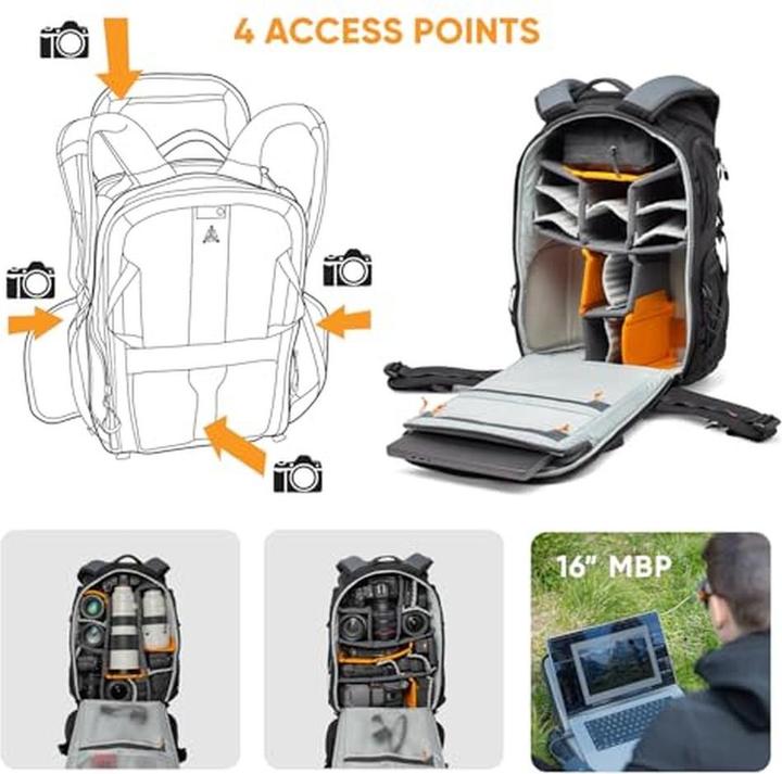 Immagine prodotto Lowepro ProTactic BP 450 AW III (Zaino per fotocamera, 28 l)
