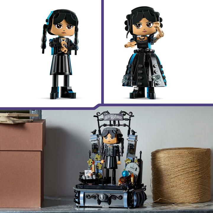 Produktbild LEGO Wednesday Addams Baufigur (76780, LEGO Wednesday)