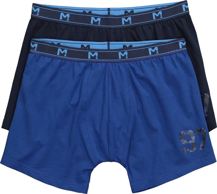 Image du produit Men+ Midpants FLEXLASTIC®, Bauchfit, 2er-Pack, Unterhose (XXL, lot de 2)