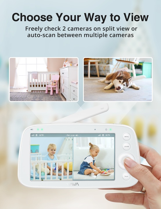 Produktbild Vava VA-IH006 (Babyphone mit Kamera, 300 m)