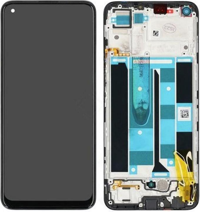 realme LCD + Touch + Frame for RMX3085 8 - cyber black