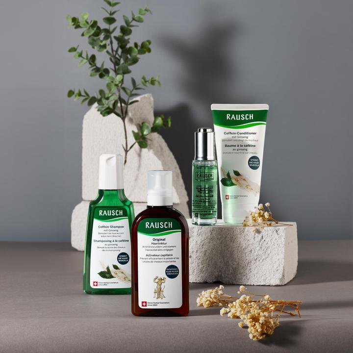 Actual product image Rausch Caffeine shampoo with ginseng (Liquid shampoo, 200 ml)