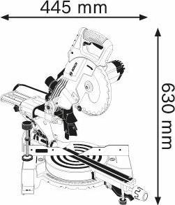 Actual product image Bosch Professional Gcm 800 Sj