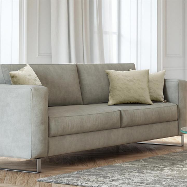 Image du produit Intirilife 2x taies d'oreiller en velours 40x40 cm (40 x 40 cm)