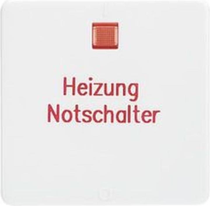 Produktbild Schneider Electric Wippe 2polig bedruckt Heizung 213224