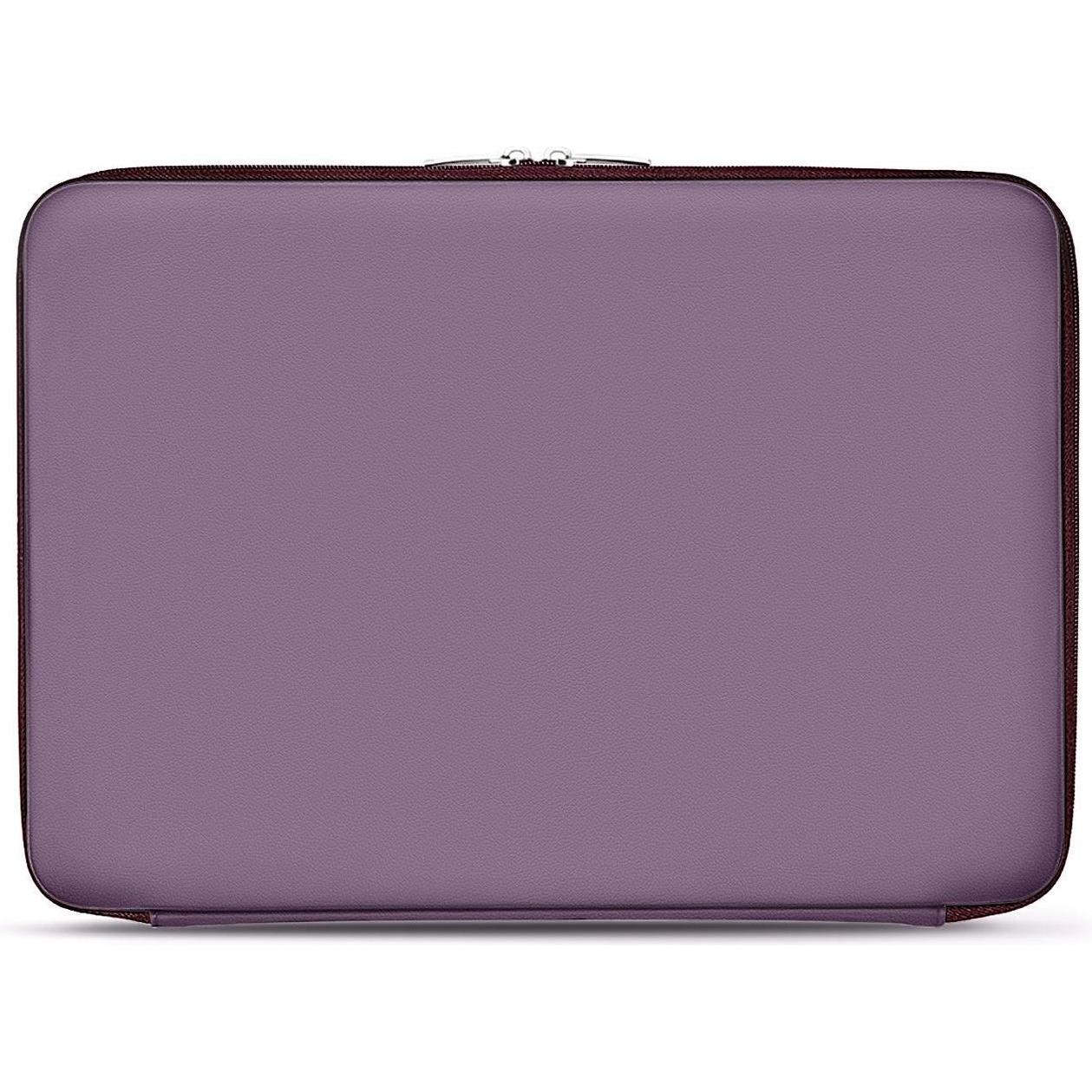 Noreve Lederhülle, Notebooktasche, Violett