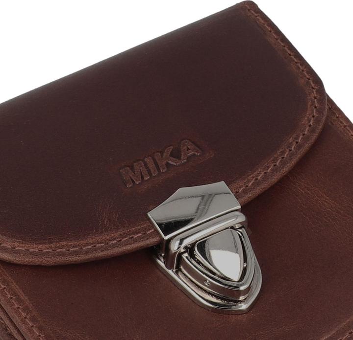 Actual product image Mika Wallet RFID leather 10 cm