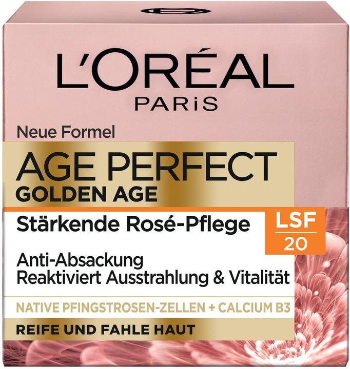 Image du produit L'Oréal Paris Loreal, âge d'or parfait, crème de jour, 50 ml (50 ml, Crème de jour, SPF 20)