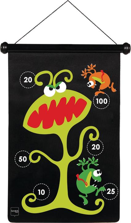 Produktbild Scratch Dartspiel Monster (1 - 2 Spieler)