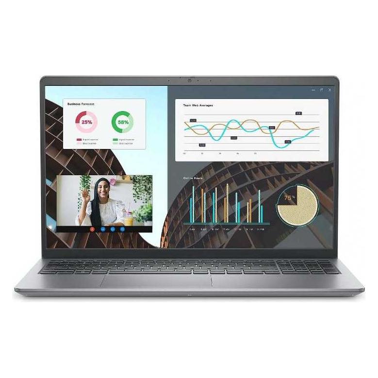 Dell Vostro 3530 15.6 120hz i7-1355U 8GB 512SSD EN W11 Carbon Black, Notebook Ersatzteile, Schwarz