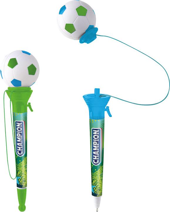 Trendhaus Kugelschreiber mit Fussball (1x)