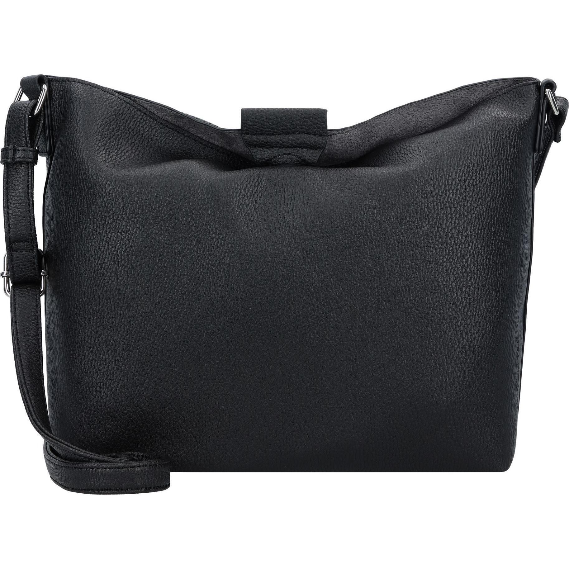 Tom Tailor, Handtasche, Filipa Umhängetasche 32 cm, Schwarz