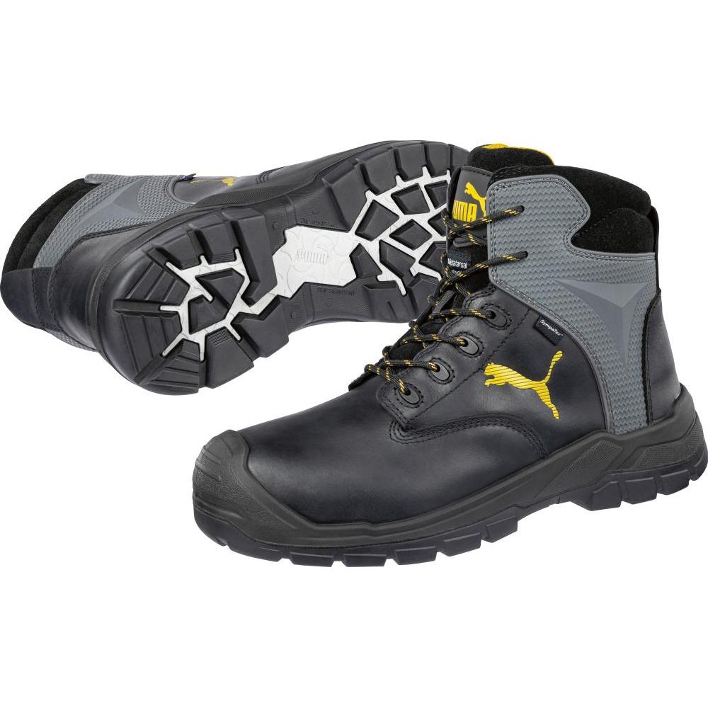 Puma, Sicherheitsschuhe, Schnürstiefel BORNEO MT MID, WR M AN CI HI HRO SRC S3, Gr.47 (S3, 47)