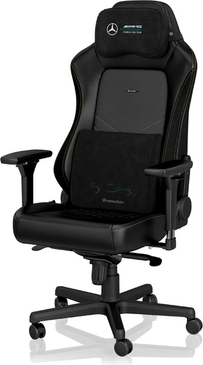 Actual product image noblechairs Memory Foam Pillow Set - Mercedes-AMG Petronas Formula One Team Edition