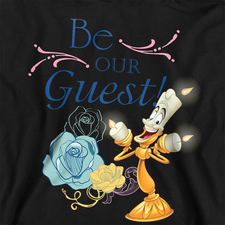 Produktbild Beauty And The Beast Be Our Guest Kapuzenpullover (116)
