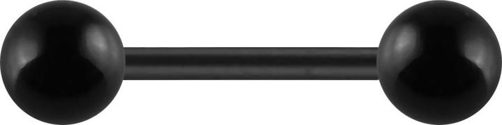 Produktbild Star Piercing Micro Barbell Absolute Black mit Kugel (ohne Messing, Chirurgenstahl 316L)