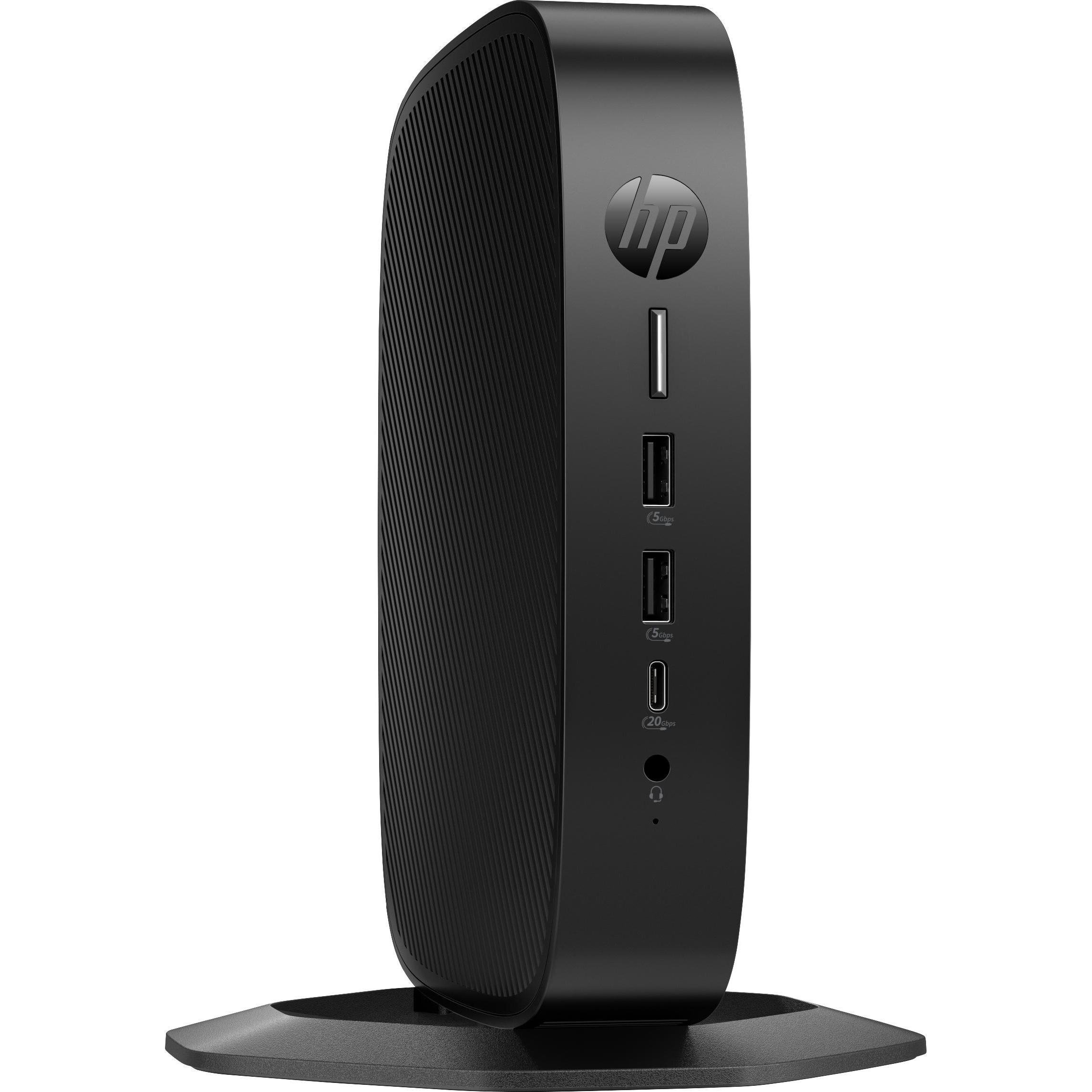 HP Elite t660 Thin Client, 8 GB, DDR5-SDRAM, 5600 MHz, 1 x 8 GB, 64 GB, eMMC (64 GB, 8 GB, Intel U30