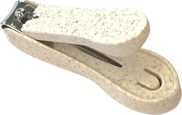 Produktbild Herba Nagelknipser mit Auffangschale Weizenstroh PP beige