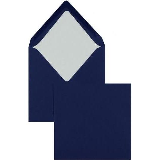 Blanke, Briefumschlag, Briefumschläge 164x164mm 100g/qm gummiert VE=100 Stück jeans (100 x)