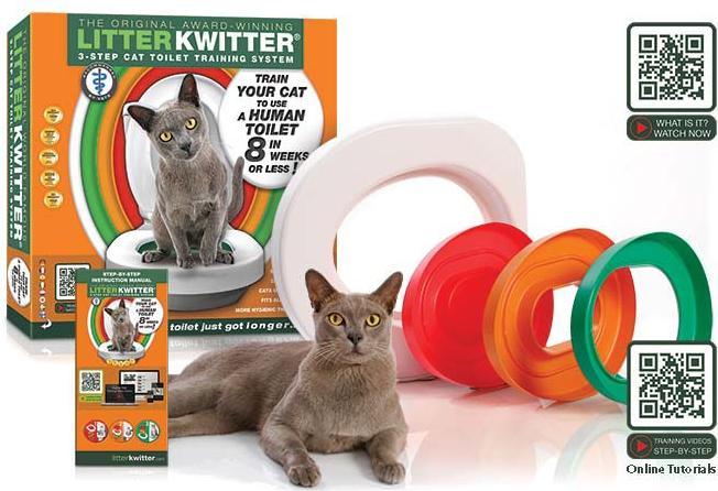 Image du produit Litter Kwitter Formation WC pour chats