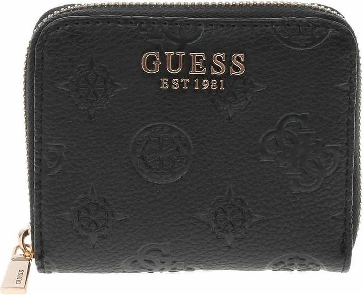 Guess Textile Wallet, SLG Card, SWPG8403370BLA, Black, For Women