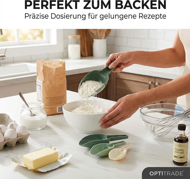 Produktbild Excellent Houseware 3 måleskeer, melamin