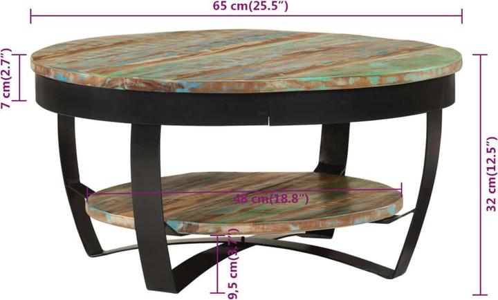 Image du produit vidaXL Couchtisch