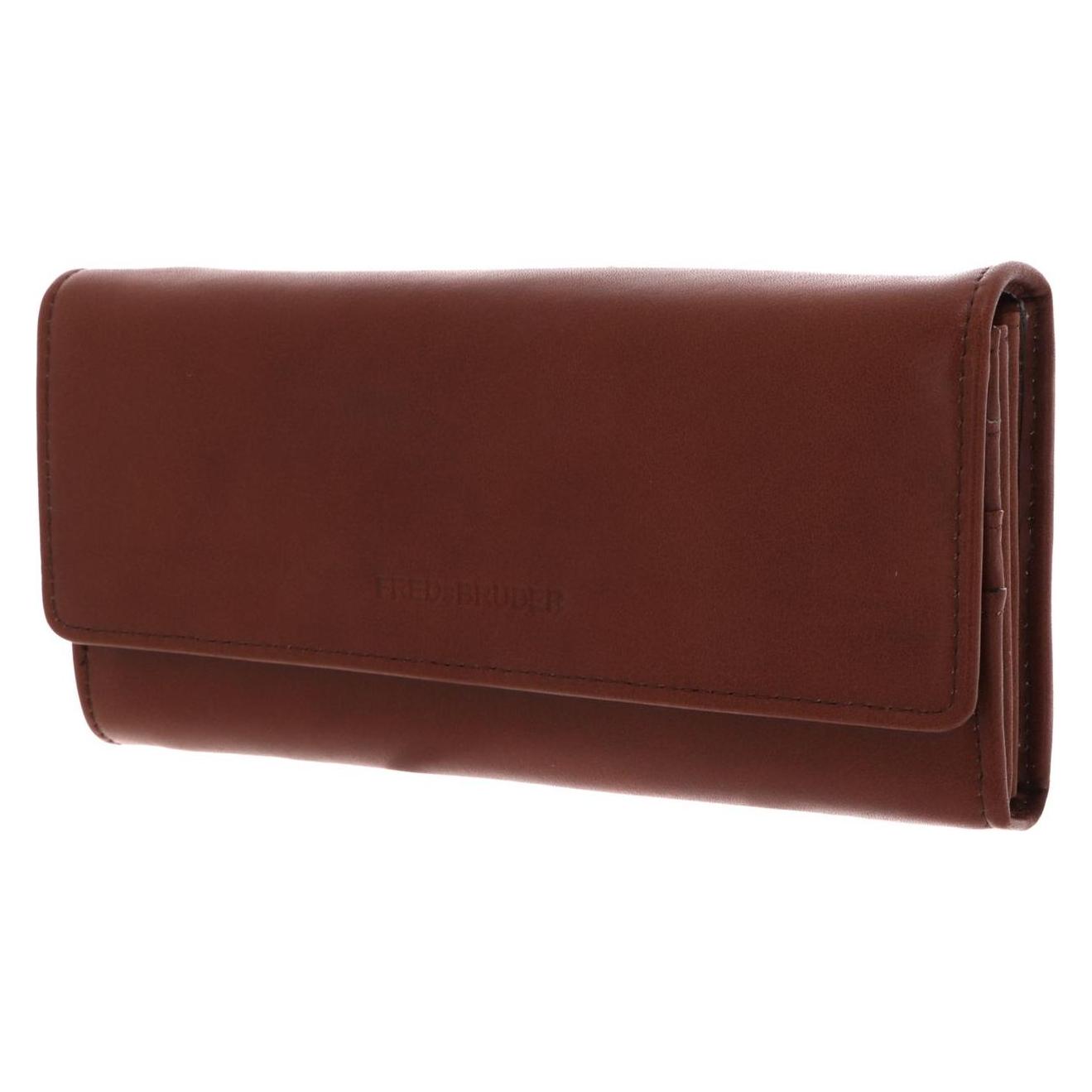 FredsBruder, Damen, Portemonnaie, Jola Wallet Flappy, Braun
