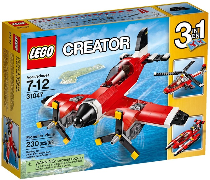 Image du produit LEGO Avion à hélice (31047, LEGO Creator Expert)