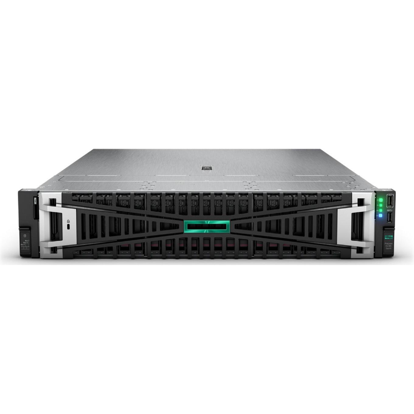HP HPE DL385 G11 9015, 64GB, 2 x 480GB SSD, RPS (64 GB, Rack Server), Server