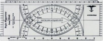 Plastimo Righello Crash Course, versione piccola 210 mm