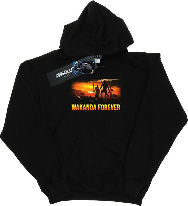 Image du produit Mens Black Panther Wakanda Forever Hoodie (L)