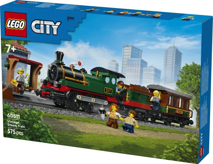 Immagine prodotto LEGO Klassischer Dampfzug (60511, LEGO City)