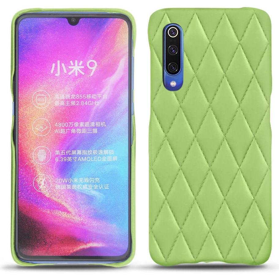 Noreve Lederschutzhülle (Xiaomi Mi 9), Smartphone Hülle, Grün