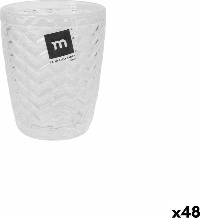 La Mer Glass for water La Mediterránea Spica (48 Units) (48 x)