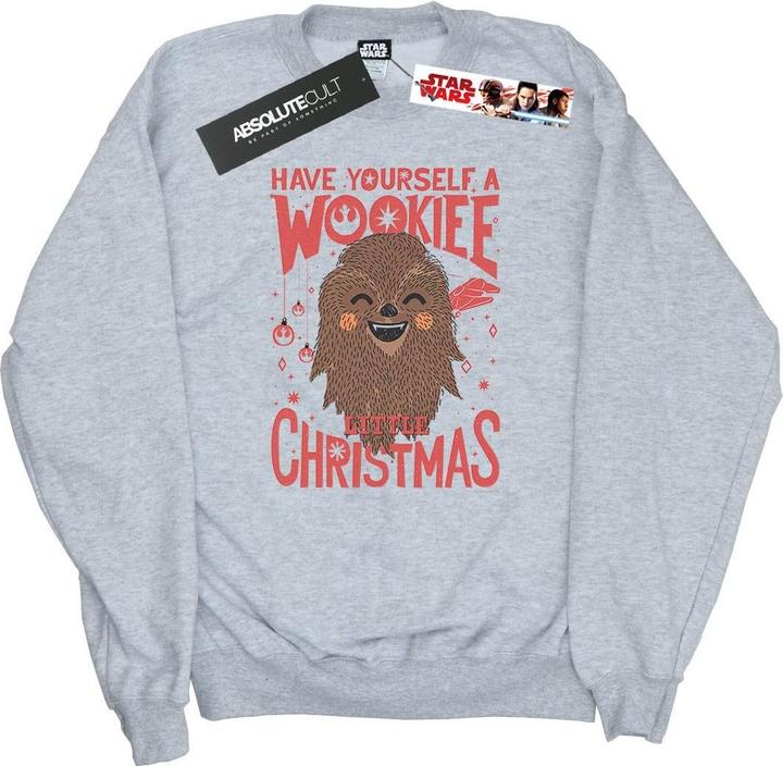Immagine prodotto Star Wars Wookiee Little Christmas Felpa Uomo (4XL)