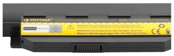 Immagine prodotto Patona Batteria f. Asus K55 A A45D A45DE A45DR A45N A45V A45VD A45VG (4400 mAh)