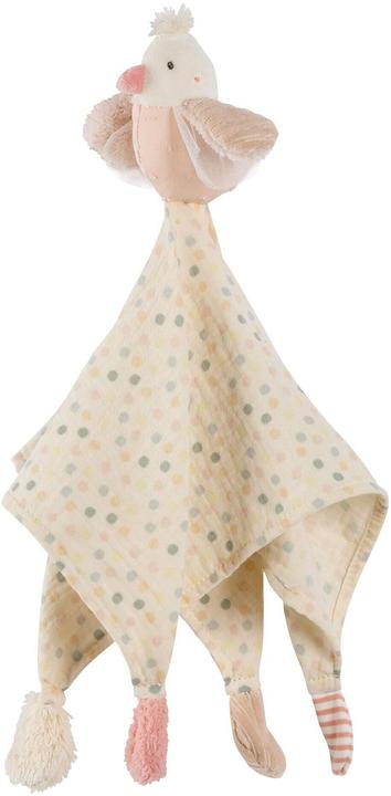 Fehn Muslin cuddle cloth bird