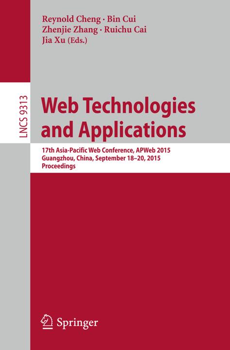 Web Technologies and Applications (Englisch, 2015)