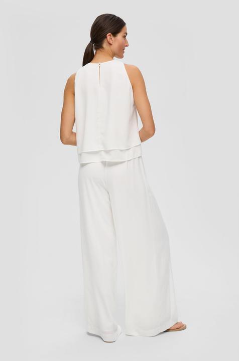 Immagine prodotto s.Oliver Bluse Top aus Crêpe mit Layering-Detail (48)