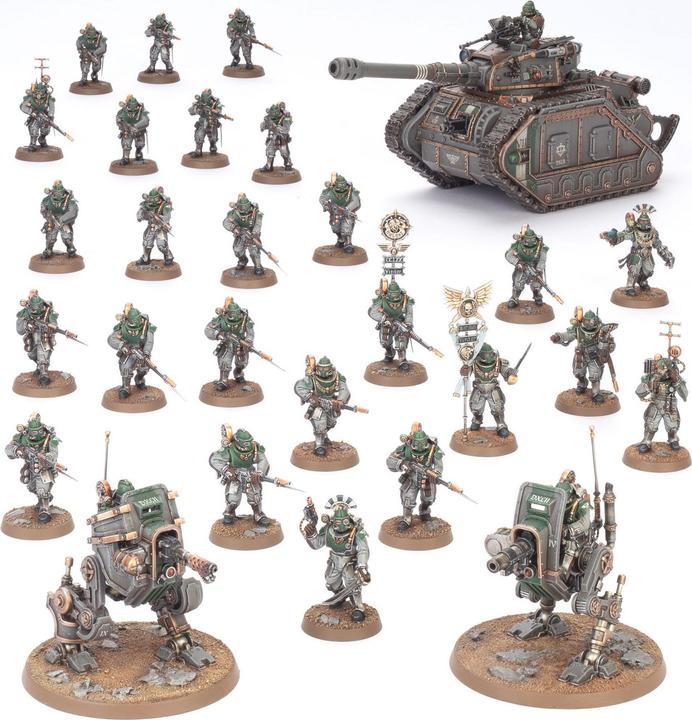 Actual product image Games Workshop Warhammer 30k - Solar Auxilia : Combat Force (Plastic)