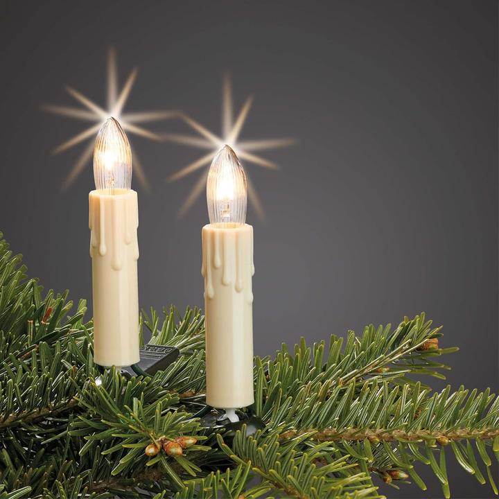 Image du produit Hellum Bougie cannelée (E10, 22 lm, 25x)