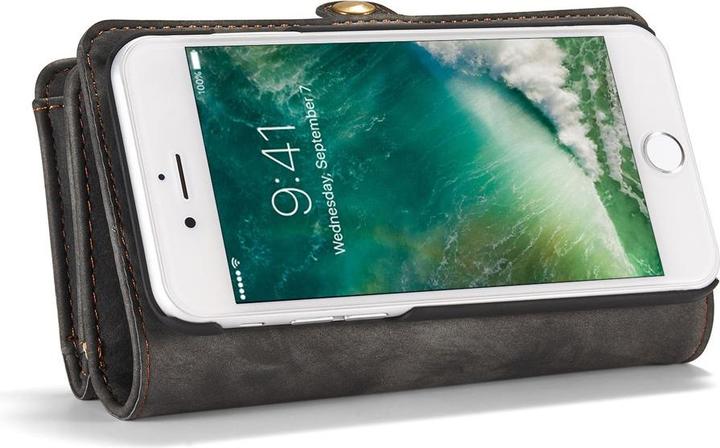 Produktbild Caseme 2 in 1 Retro Wallet Hülle mit Münzfach (Apple iPhone 8, Apple iPhone 7, Apple iPhone SE (2nd Gen), Apple iPhone SE (3rd Gen))