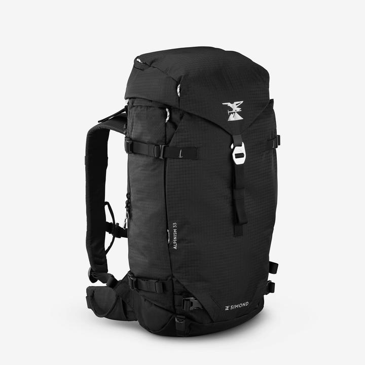 Produktbild Simond Rucksack Bergsteigen vielseitig modulierbar - Alpinism 33 schwarz (33 l)