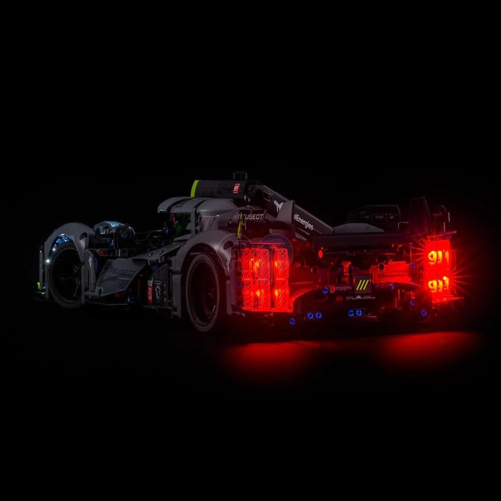 Produktbild Light my bricks LED Licht Set für LEGO Peugeot 9X8 24H Le Mans Hybrid Hypercar