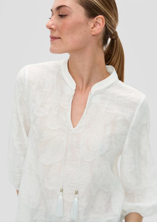 Produktbild S.Oliver Bluse Tunikabluse im Leaf-Design aus Viskosemix (42)