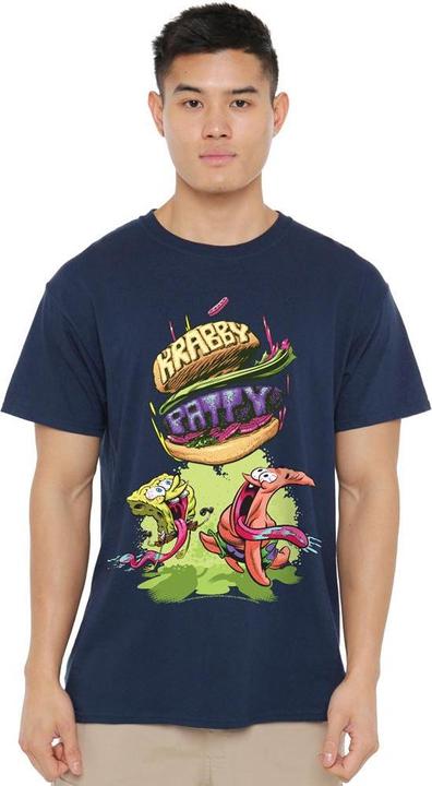 Image du produit Spongebob Squarepants - T-shirt KRABBY PATTY FROM THE SKY - Homme (L)