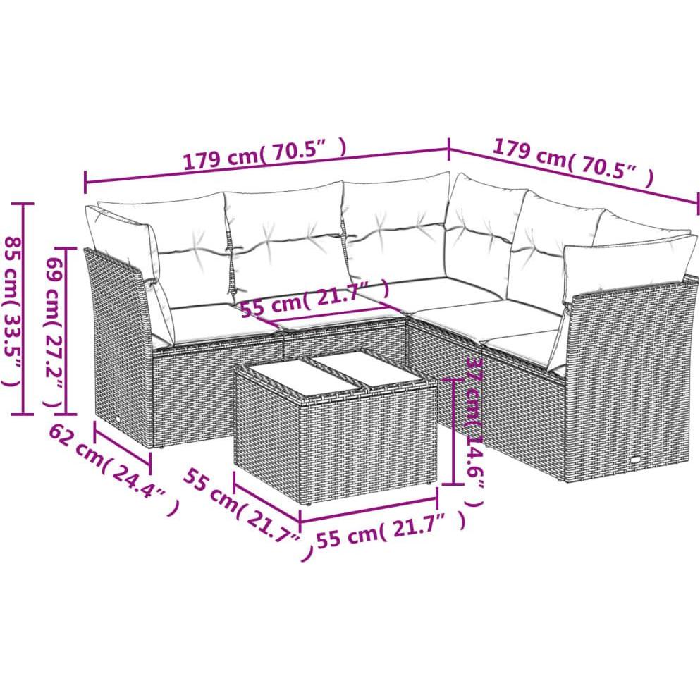 Thumbnail - VidaXL, Gartenlounge, Sharlene